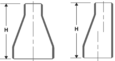 ASTM A234 Wpb同心异径管尺寸