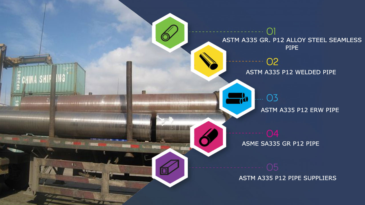 ASTM A335 P12印度管道供应商