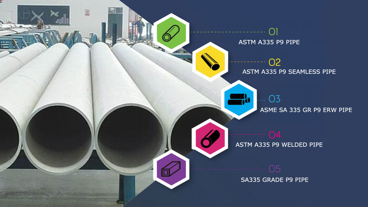 ASTM A335 P9印度管道供应商